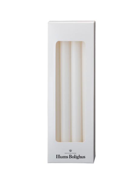Taper Candle. 8 pcs in box - White
