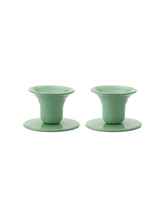 The Bell Candlestick (2.3 cm candle) - 2 pack - Kitchen Green